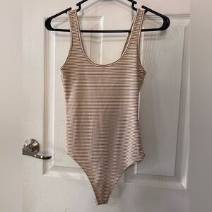 AE Striped Ribbed Bodysuit